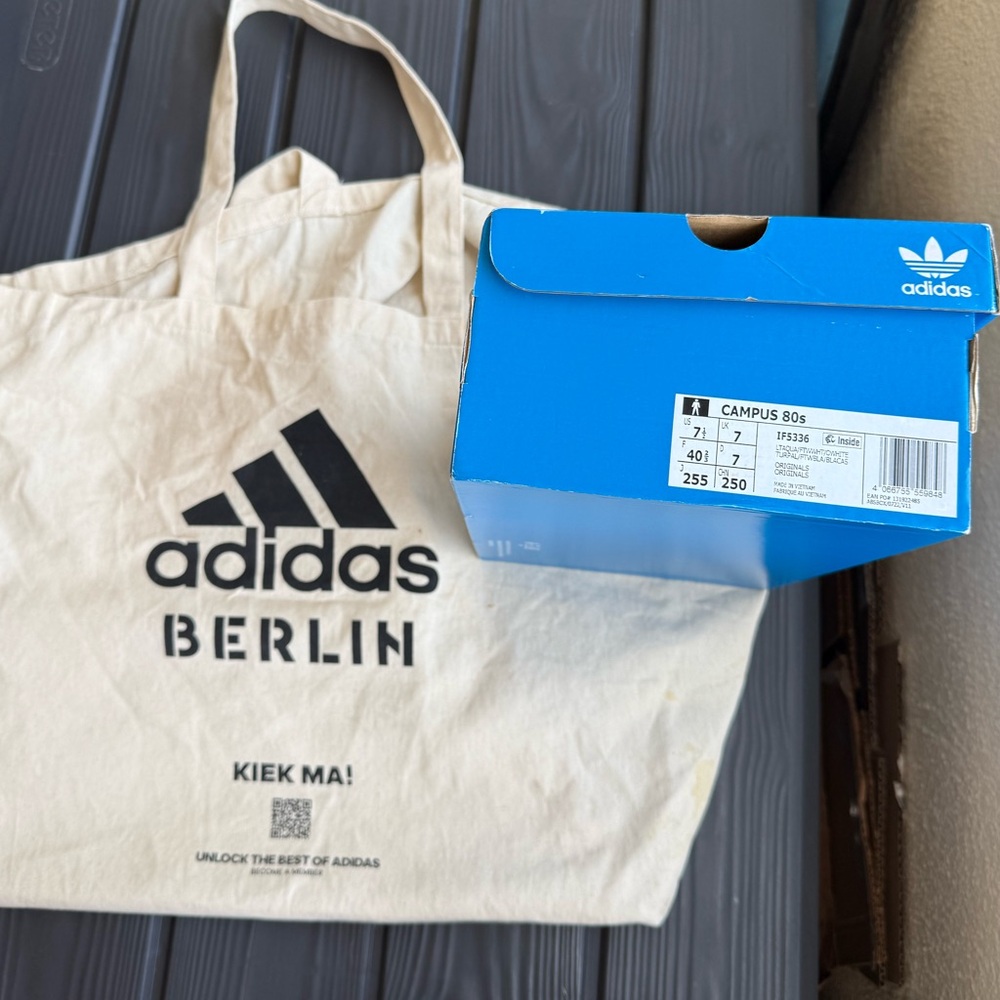 RARE Adidas Club SE from Berlin Adidas Campus 80s | Light Aqua | Mint condition - Picture 10 of 14